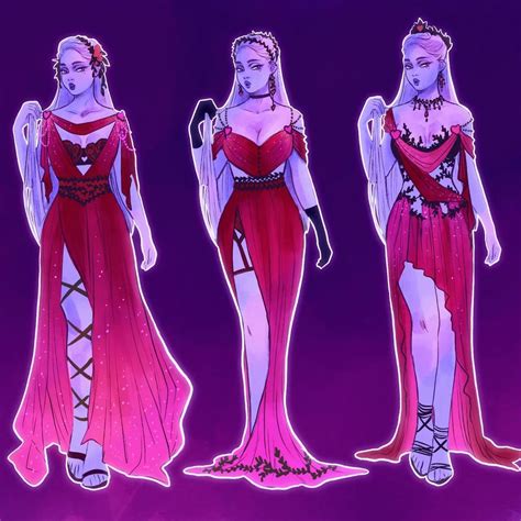 aphrodite outfit drawings.